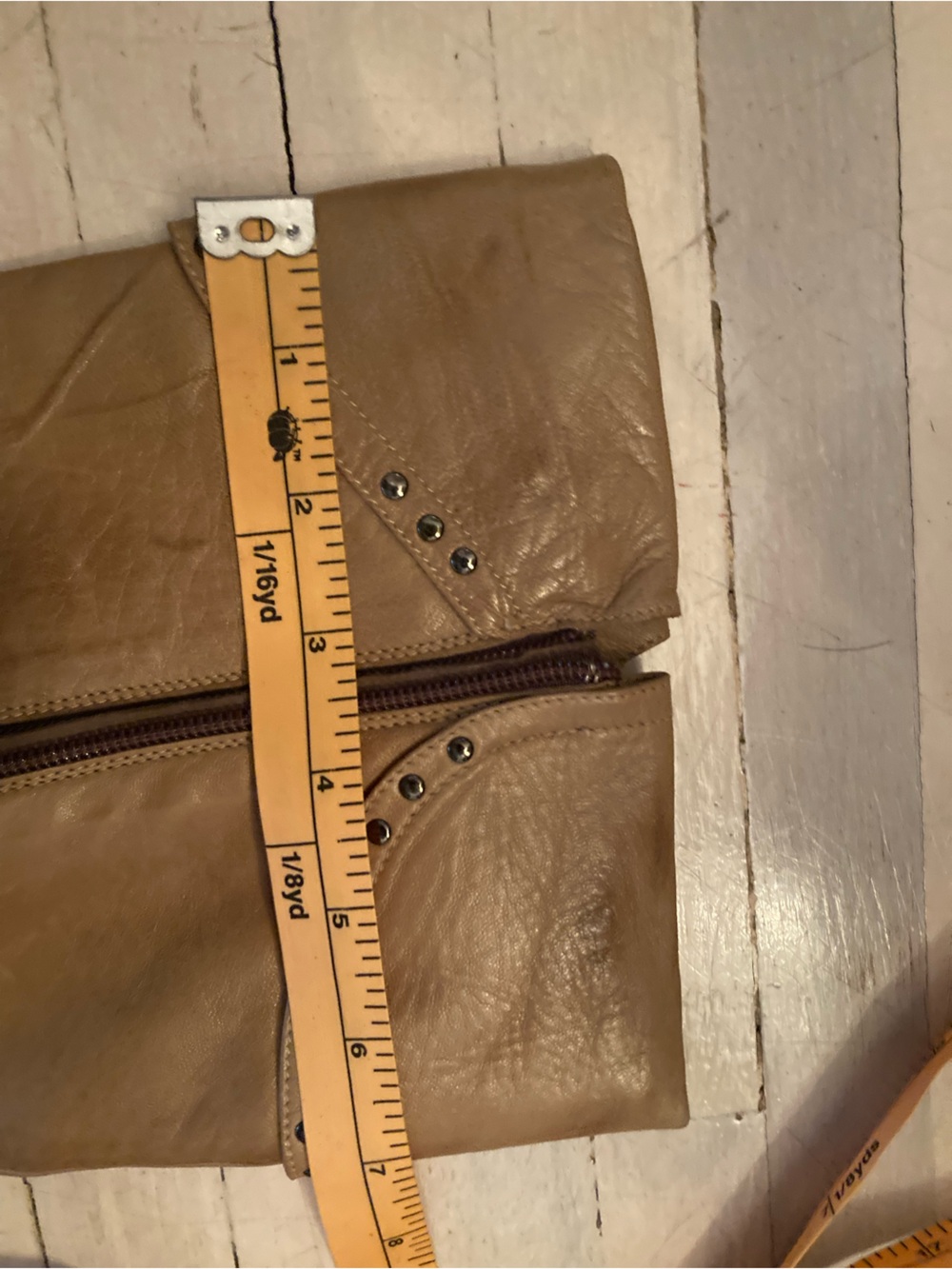 Women’s Tan Pointed-Toe Leather Boots Made in Spain - Picture 8 of 8